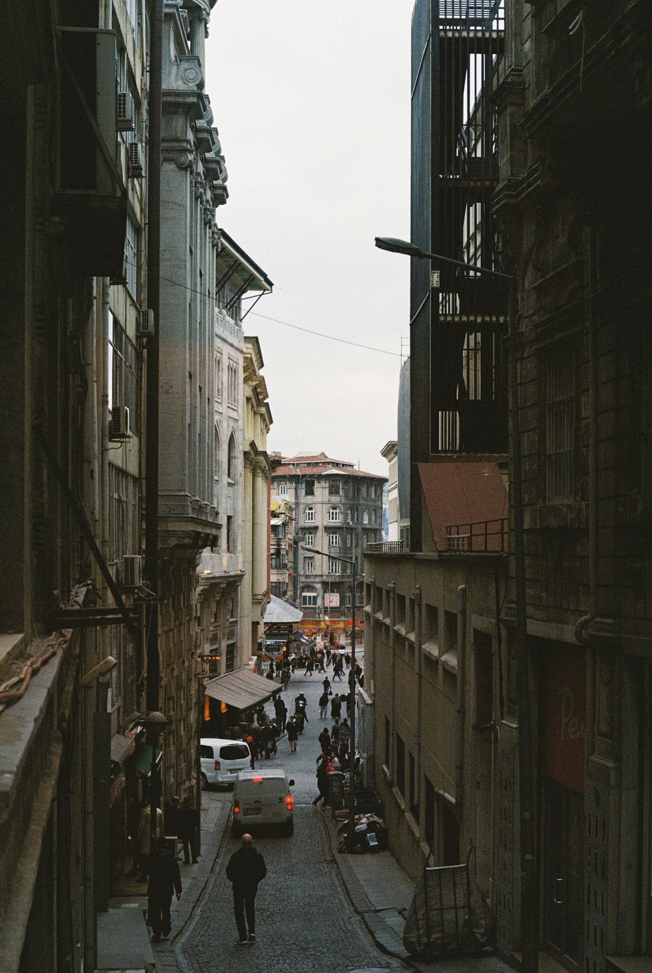 Istanbul street 35mm film photography